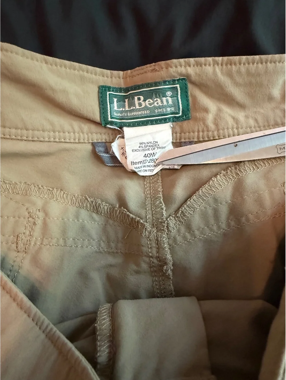 L.L. Bean 10” inseam